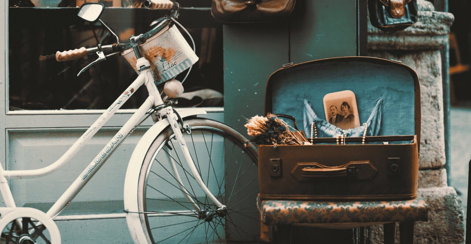 foto de bicicleta antigua