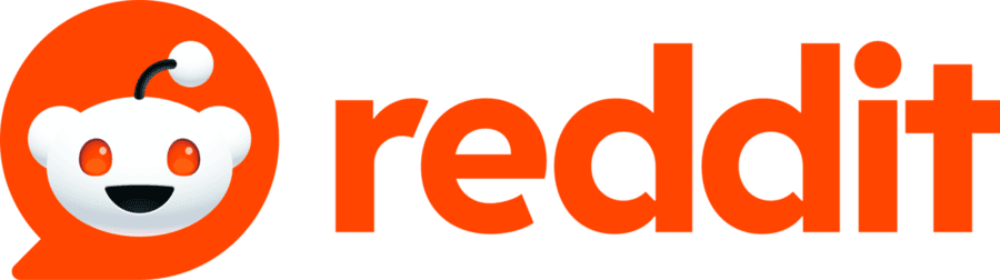 New Reddit logo red horizontal png large size